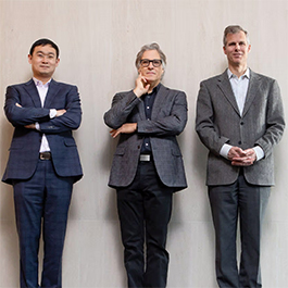 Professors Dashun Wang﻿, Brian Uzzi, and Benjamin Jones﻿