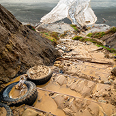 California landslide